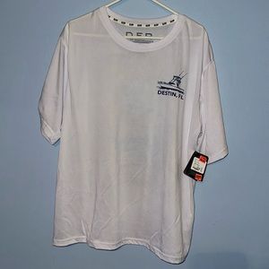 Men’s XXL Destin Florida fishing dri fit DEP shirt